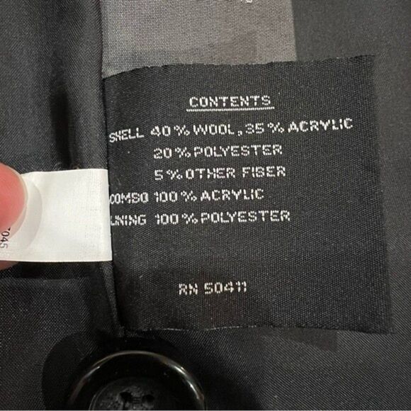 FS Limited Wool Peacoat Medium - Picture 15 of 15